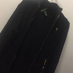 Ralph Lauren zip up sweater
